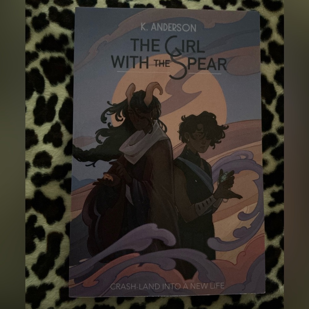 The Girl With The Spear K. Anderson Signed by Author